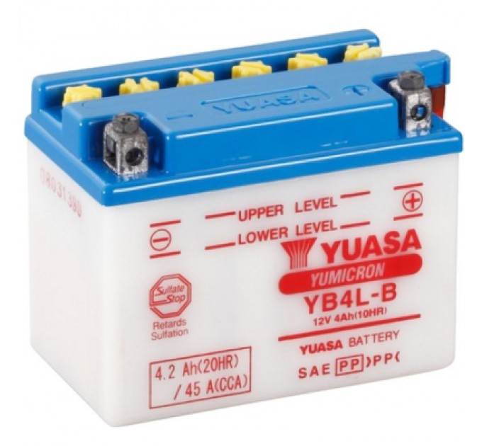 Акумулятор автомобільний Yuasa 12V 4,2Ah YuMicron Battery (YB4L-B)