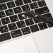 XoKo Наклейка на клавіатуру XoKo мікро-наклейка прозора 47 keys UA/rus white (XK-MCR-47)