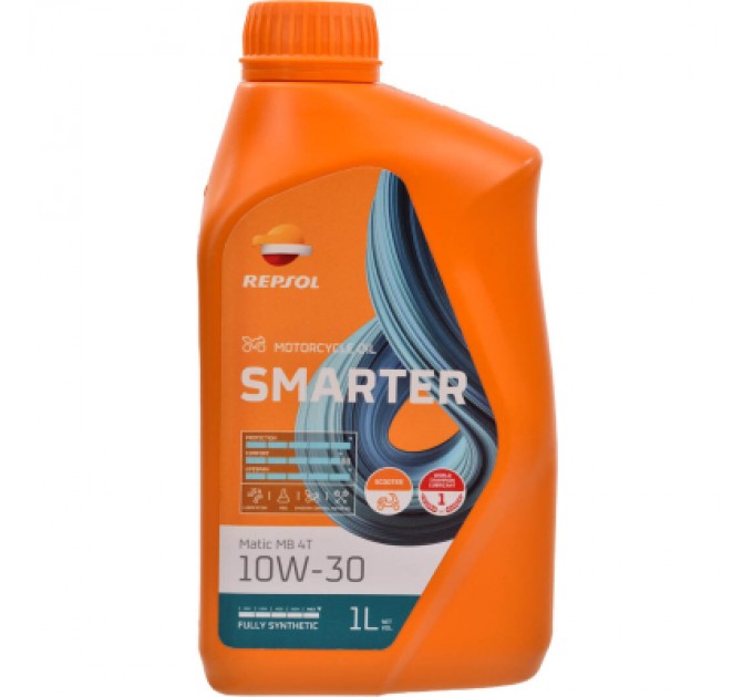 Моторна олива REPSOL SMARTER MATIC MB 4T 10W-30 1л (RPP2063LHC)