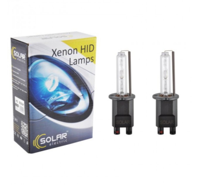 Автолампа SOLAR H3 6000K,85V,35W PK22s (1360)