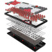 A4Tech Клавіатура A4Tech Bloody WS98 Wireless/Bluetooth/USB Naraka (4711421001106)