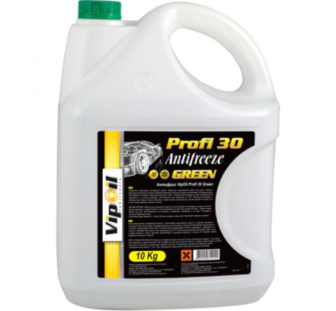 Антифриз VIPOIL Profi 30 Green 10кг (701394)