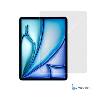 Скло захисне 2E iPad Air 13" (2024-2025), 2.5D (2E-IP-IPD-A13-LT2.5D-CL)