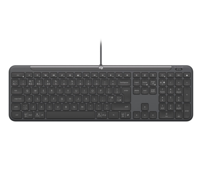 Logitech Клавіатура Logitech Signature Slim K620 for Business Graphite (920-013333)