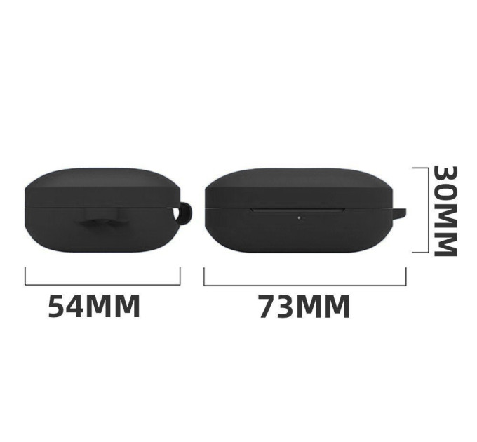 BeCover Чохол для навушників BeCover Silicon для OnePlus Buds Pro 2 Black (712016)