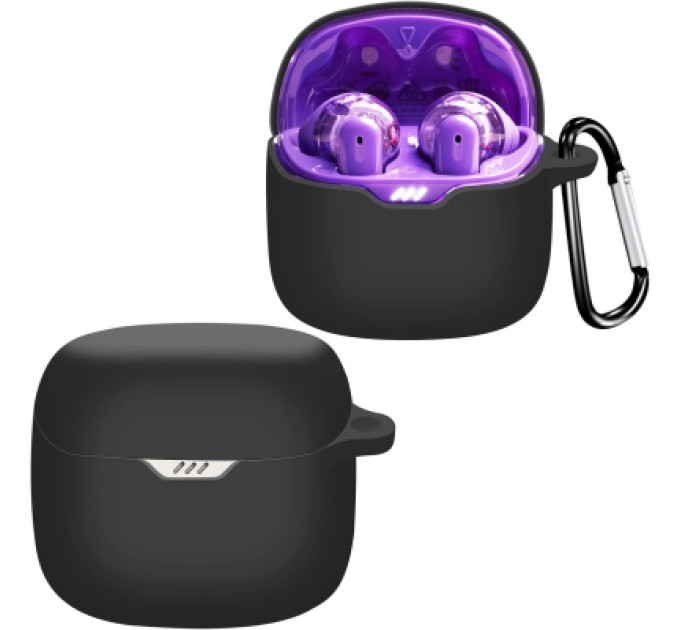 BeCover Чохол для навушників BeCover Silicon для JBL Tune Flex 2 TWS Black (713221)