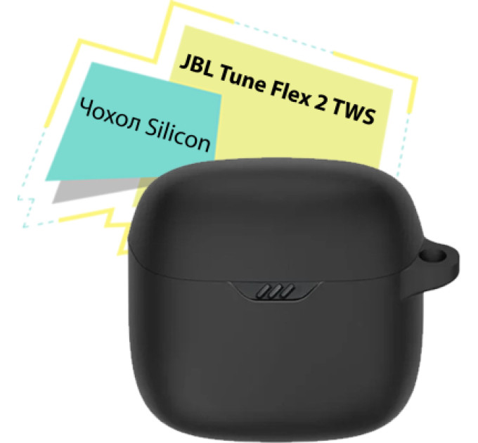 BeCover Чохол для навушників BeCover Silicon для JBL Tune Flex 2 TWS Black (713221)