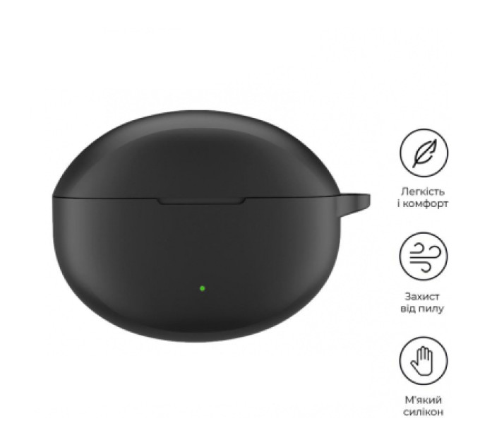 BeCover Чохол для навушників BeCover Silicon для OPPO Enco Air4 Pro Black (713222)