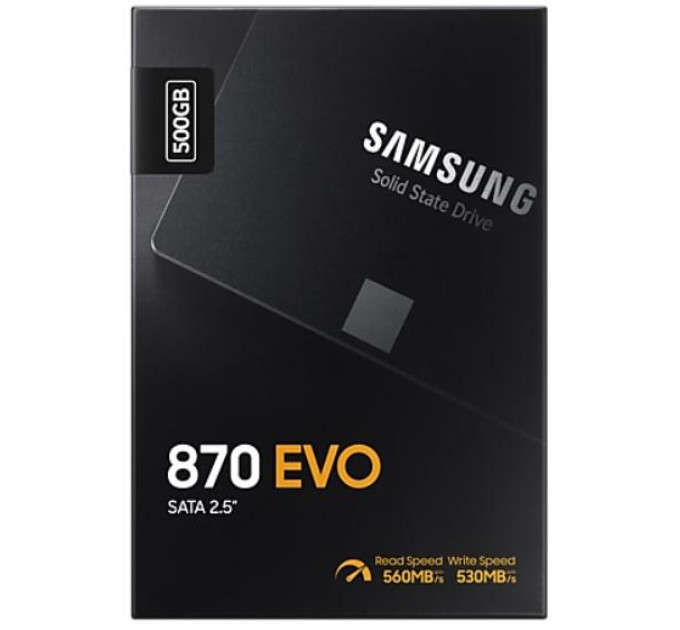 Samsung Накопичувач SSD 2.5" 500GB 870 EVO Samsung (MZ-77E500B/EU)