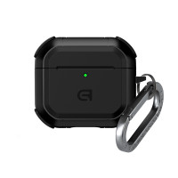 Чохол для навушників Armorstandart Panzer для Apple Airpods 4 Black (ARM82552)
