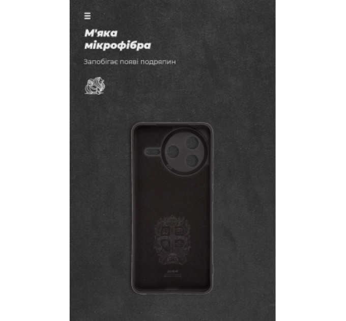 Armorstandart Чохол до мобільного телефона Armorstandart ICON Xiaomi Poco F7 Pro Camera cover Black (ARM80361)