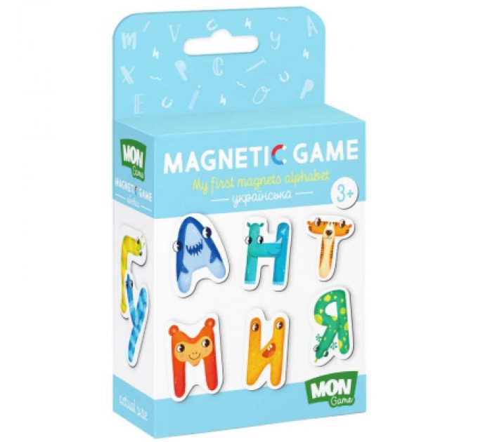 Настільна гра DoDo Магнітні літери. Українська (200211)