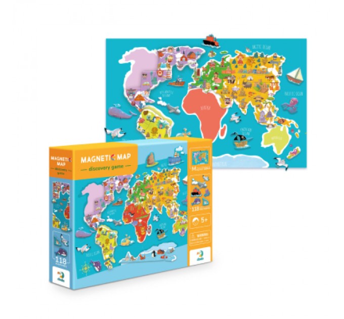 Настільна гра DoDo Магнітна Мапа (200201)