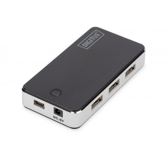 Digitus Концентратор Digitus USB 2.0 Hub, 7 Port (DA-70222)