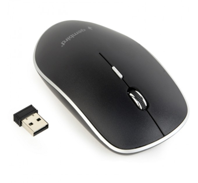 Мишка Gembird MUSW-4BS-01 Wireless Black (MUSW-4BS-01)