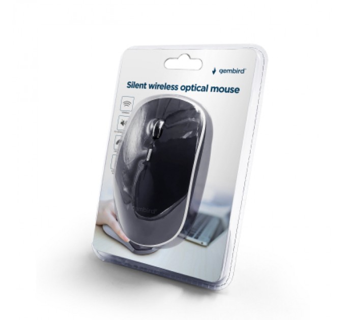 Мишка Gembird MUSW-4BS-01 Wireless Black (MUSW-4BS-01)