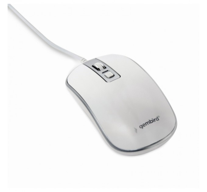 Мишка Gembird MUS-4B-06-WS USB White/Grey (MUS-4B-06-WS)