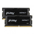 Kingston Fury (ex.HyperX) Модуль пам'яті для ноутбука SoDIMM DDR5 64GB (2x32GB) 4800 MHz FURY Impact Kingston Fury (ex.HyperX) (KF548S38IBK2-64)