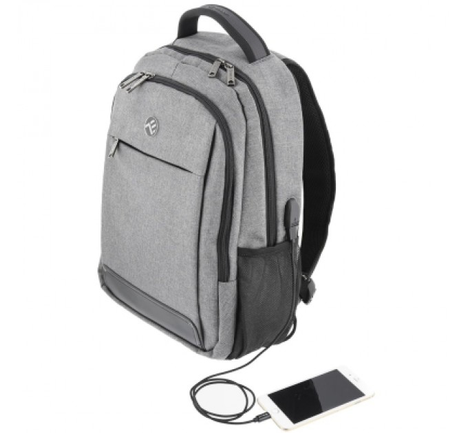 Tellur Рюкзак для ноутбука Tellur 15.6" Companion, USB port, Gray (TLL611202)