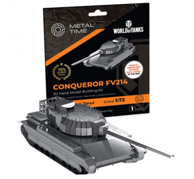 Конструктор Metal Time колекційна модель Conqueror FV214 (MT069)