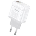 Foneng Зарядний пристрій Foneng EU57 (2USBх2.4A) White (EU57-CH)