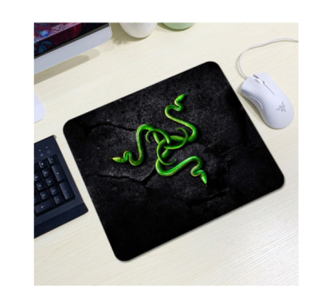 Voltronic Килимок для мишки Voltronic Razer 11 Black/Green (YT-RZ11)