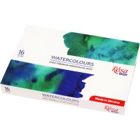 Акварельні фарби Rosa Studio 16 кольорів (4823098518044)