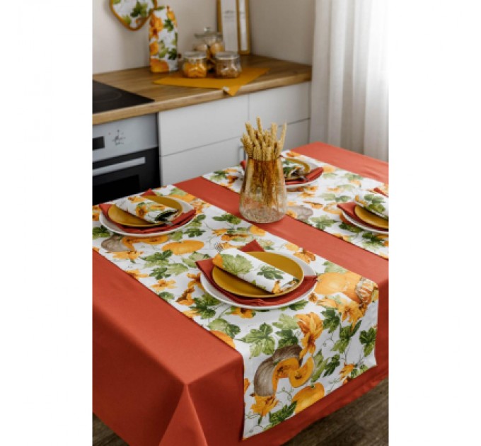 Скатертина Прованс Гарбузова 132х220 см (4823093449343)