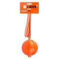 Іграшка для собак Liker Line М'ячик зі стрічкою 9 см (6288)