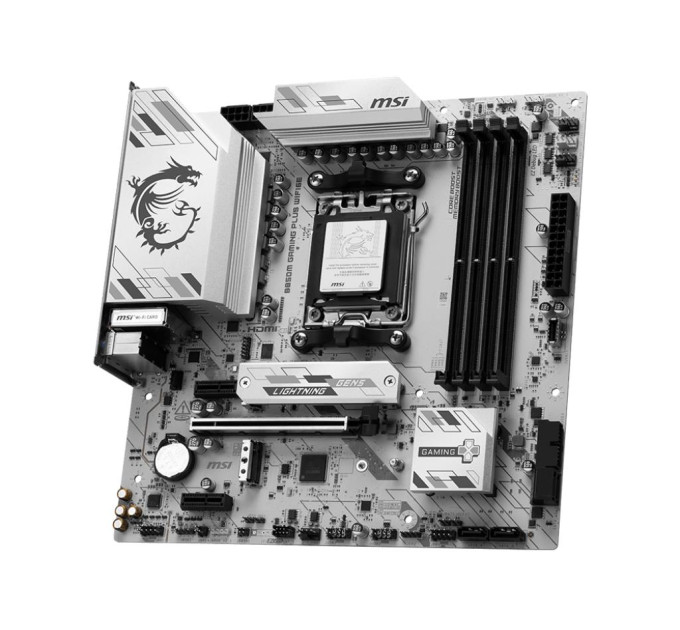 MSI Материнська плата AMD B850 SAM5 MATX B850M GAMING PLUS WIFI6E MSI