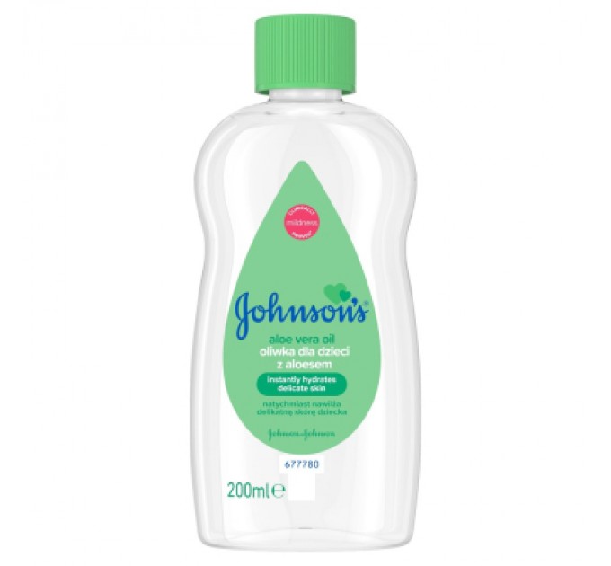 Дитяча олія Johnson’s baby з алое 200 мл (8410207115889)