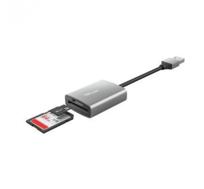 Зчитувач флеш-карт Trust Dalyx Fast USB 3.2 Card reader (24135)
