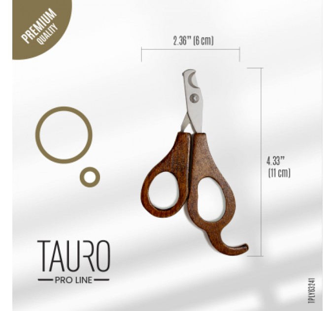 Кігтеріз для тварин Tauro Pro Line для малих порід 11x6x1 см (TPLY63241)