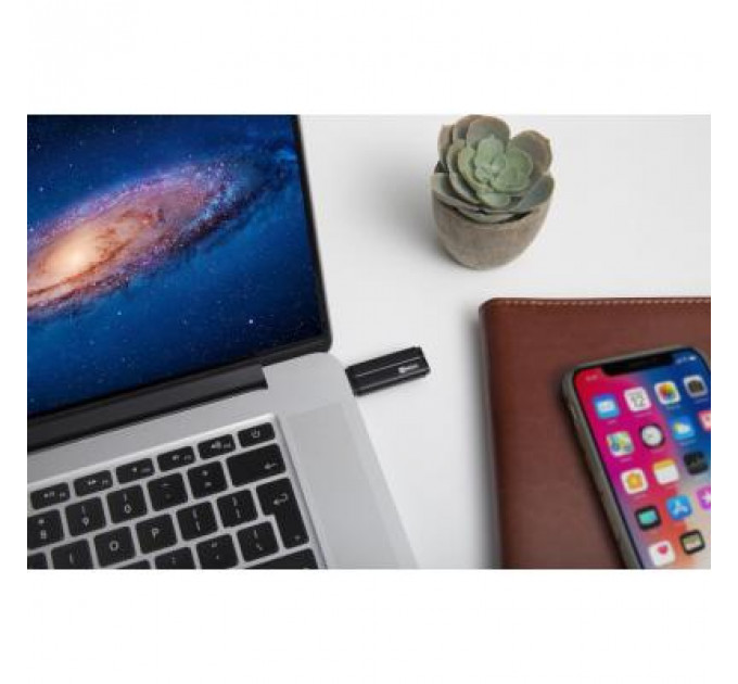 USB флеш накопичувач MyMedia 32GB Black USB 2.0 (69262)