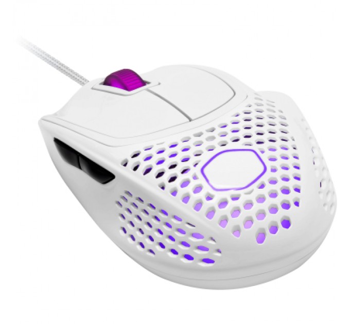 CoolerMaster Мишка CoolerMaster MM720 USB Glossy White (MM-720-WWOL2)