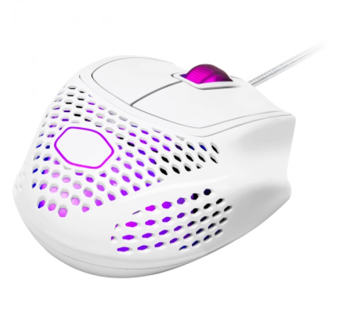 CoolerMaster Мишка CoolerMaster MM720 USB Glossy White (MM-720-WWOL2)