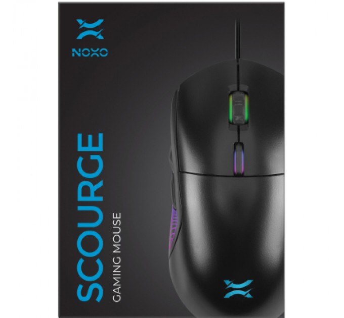 Noxo Мишка Noxo Scourge Gaming mouse USB Black (4770070881965)