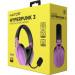 Hator Навушники Hator Hyperpunk 3 Wireless Hi-Res SyncHUB connection Cyber Violet (ESH19)