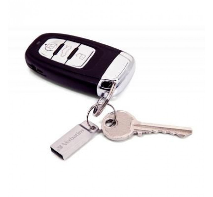 USB флеш накопичувач Verbatim 64GB Metal Executive Silver USB 2.0 (98750)