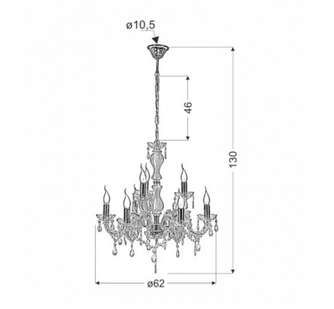 Люстра Candellux TERESA (38-94653)