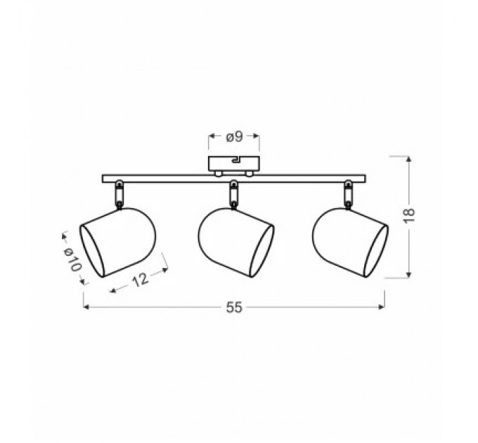 Спот Candellux AZURO (93-63267)