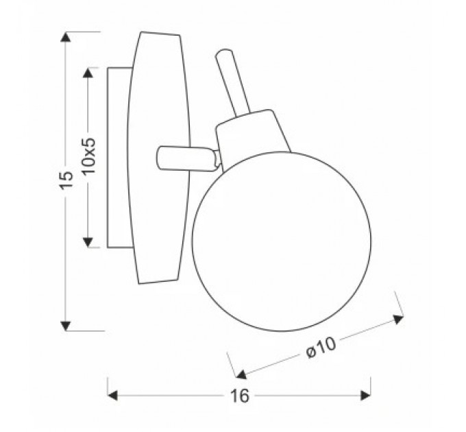 Бра Candellux Lentini (21-16324)