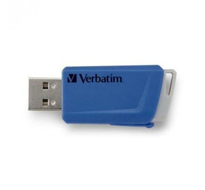 USB флеш накопичувач Verbatim 2x32GB Store 'n' Click Red/Blue USB 3.2 (49308)