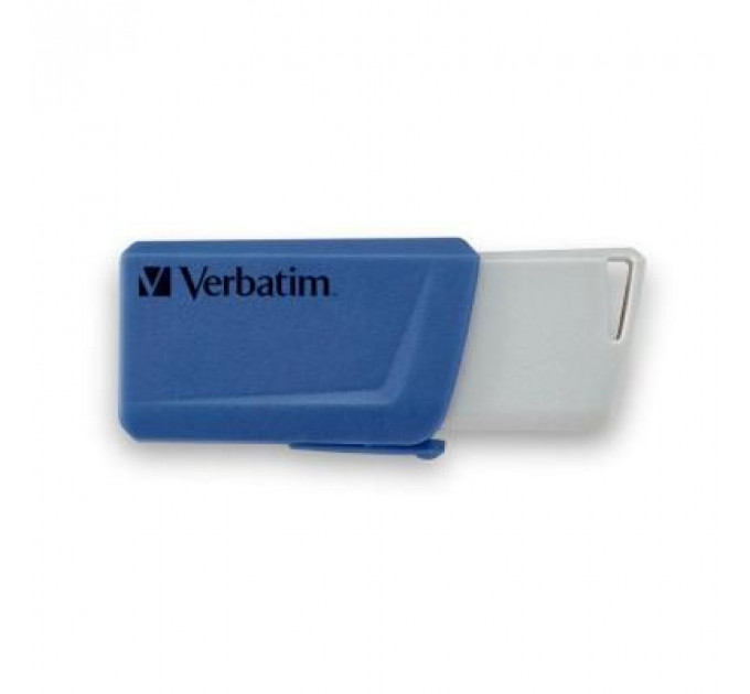 USB флеш накопичувач Verbatim 2x32GB Store 'n' Click Red/Blue USB 3.2 (49308)