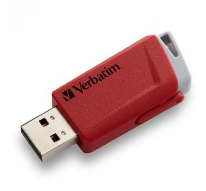 USB флеш накопичувач Verbatim 2x32GB Store 'n' Click Red/Blue USB 3.2 (49308)
