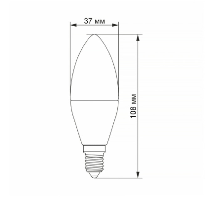 Videx Лампочка Videx VL-C37h-06144