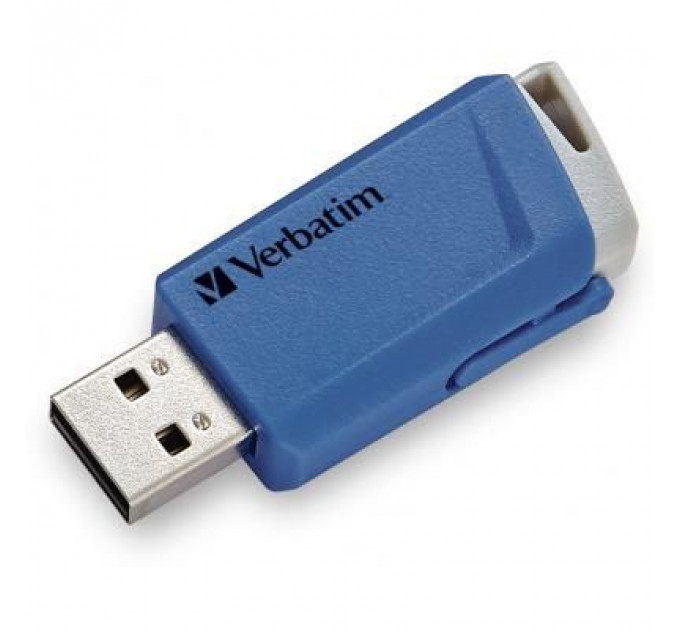 USB флеш накопичувач Verbatim 2x32GB Store 'n' Click Red/Blue USB 3.2 (49308)