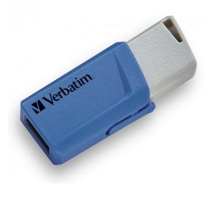 USB флеш накопичувач Verbatim 2x32GB Store 'n' Click Red/Blue USB 3.2 (49308)