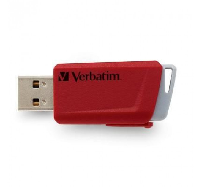 USB флеш накопичувач Verbatim 2x32GB Store 'n' Click Red/Blue USB 3.2 (49308)