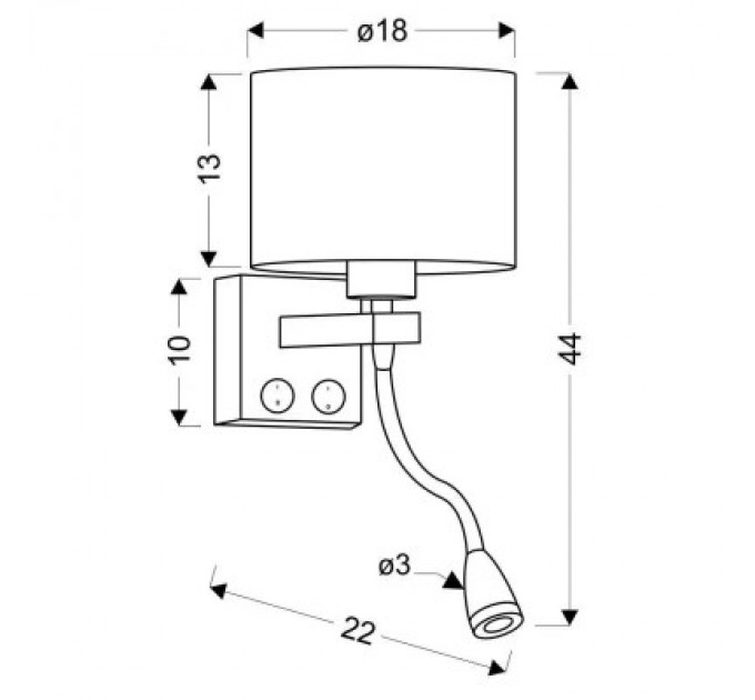 Бра Candellux POLO (21-75383)